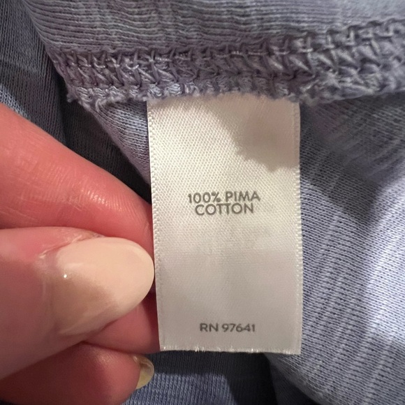 J. Jill elliptical tunic Pima cotton Women's scoop neck tall size medium, EUC - Picture 6 of 7